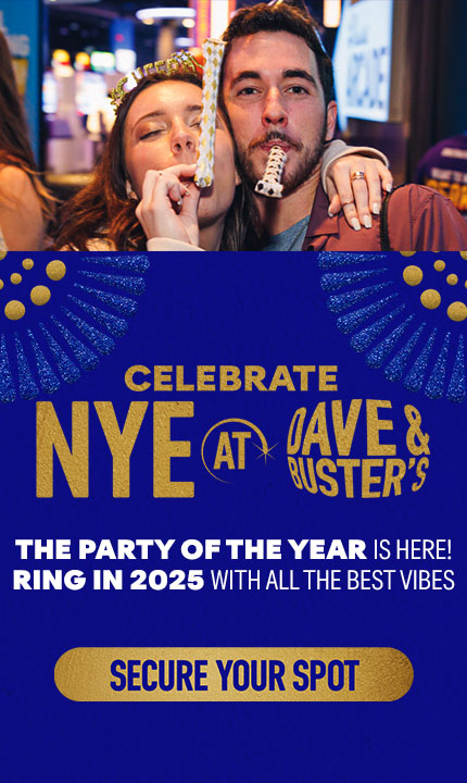 celebrate nye at d&B! the party of the year is here! ring in 2025 